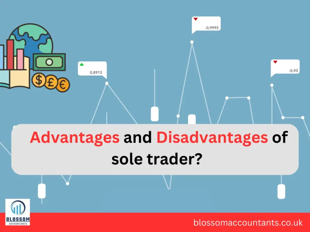 advantages and disadvantages of sole trader?