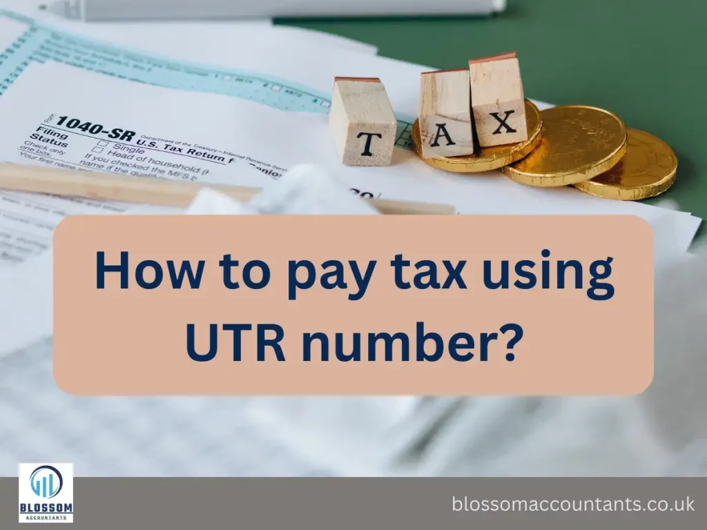 How to pay tax using UTR number
