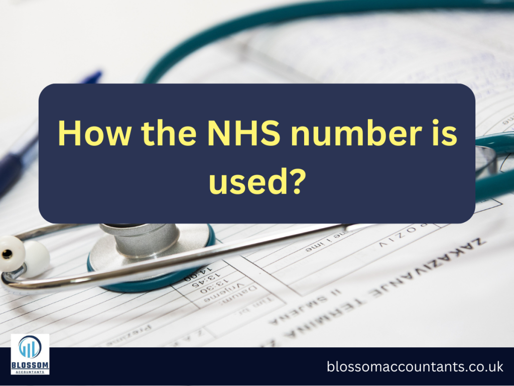 How the NHS number is used
