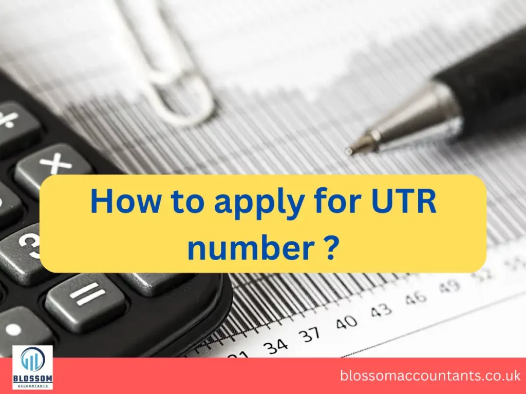 How to apply UTR number