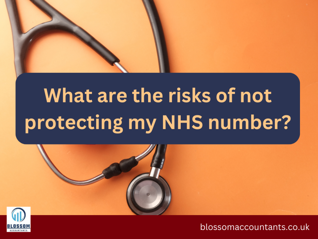 What are the risks of not protecting my NHS number