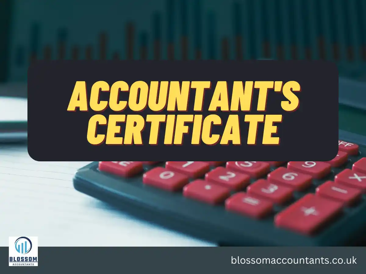 accountants certificate in UK