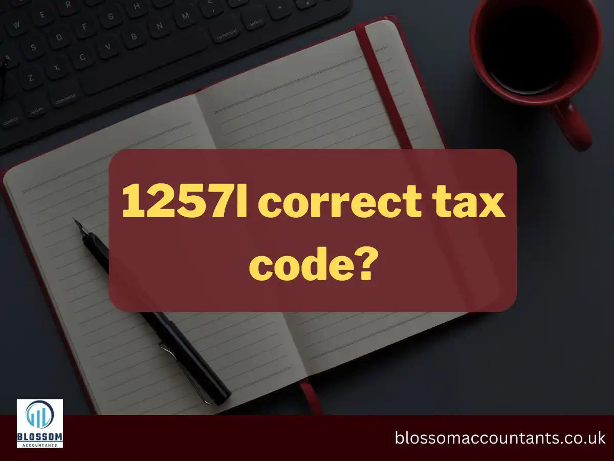 1257l correct tax code?
