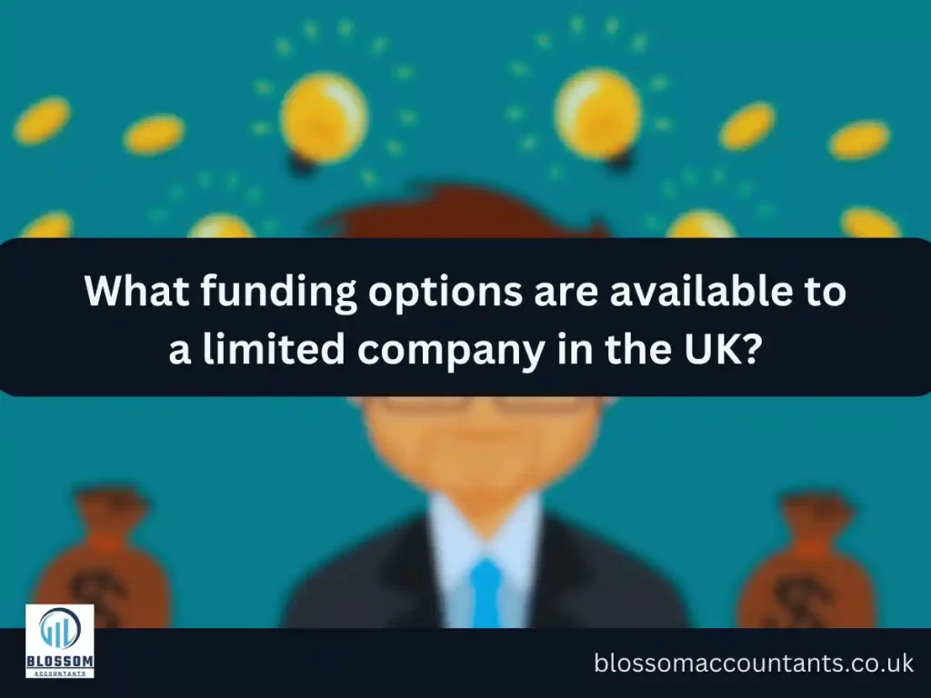 What funding options are available to a limited company in the UK