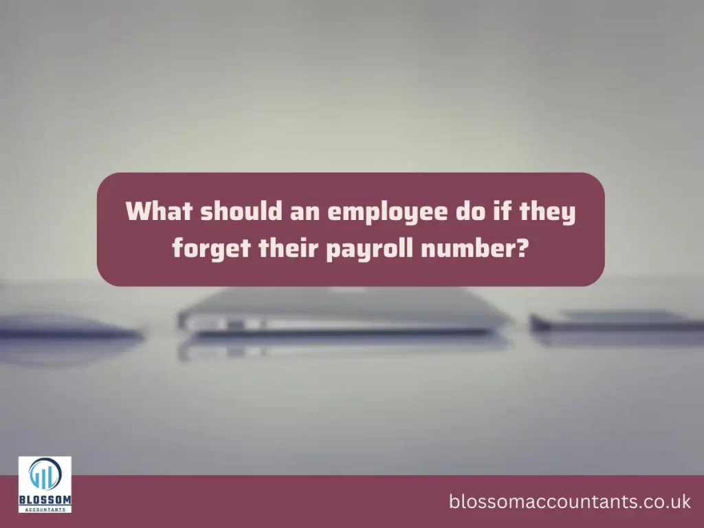 What should an employee do if they forget their payroll number