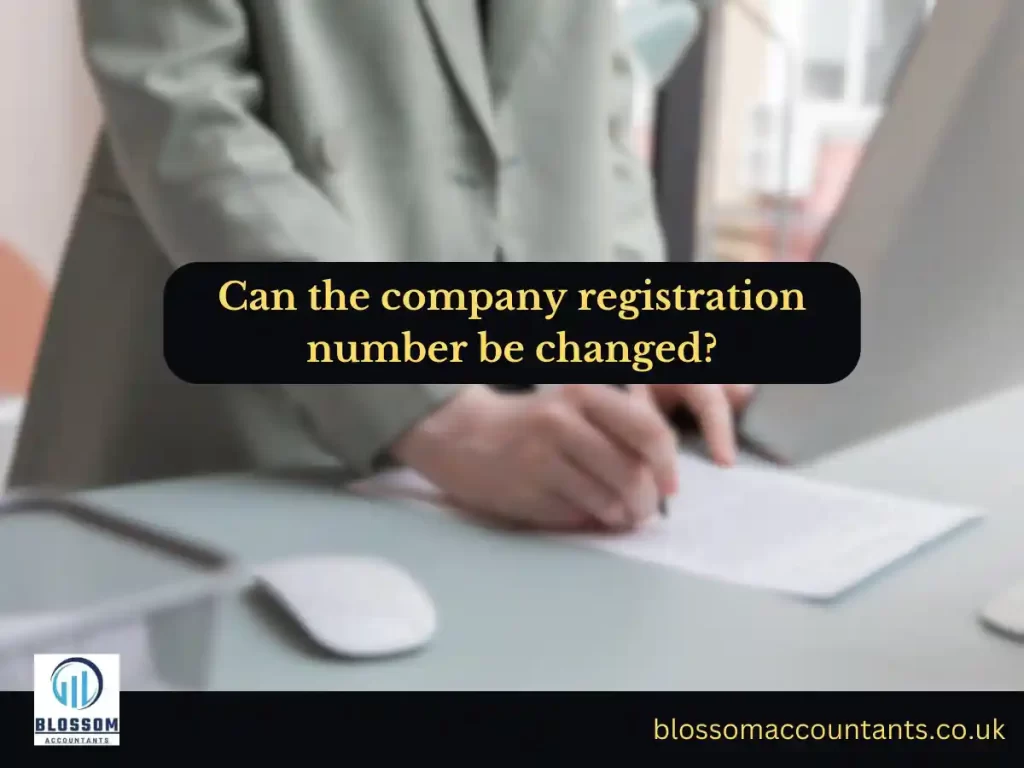 Can the company registration number be changed