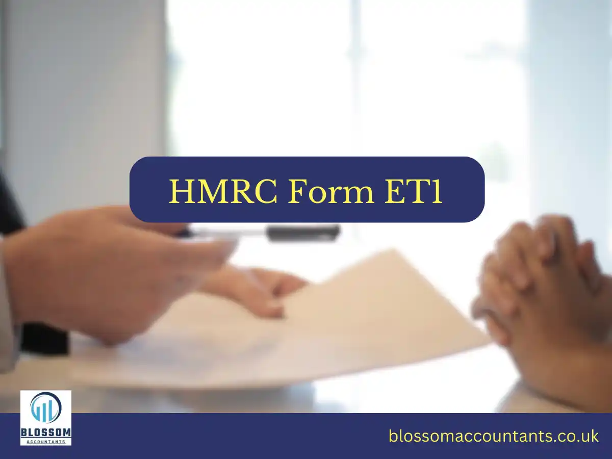 HMRC Form ET1