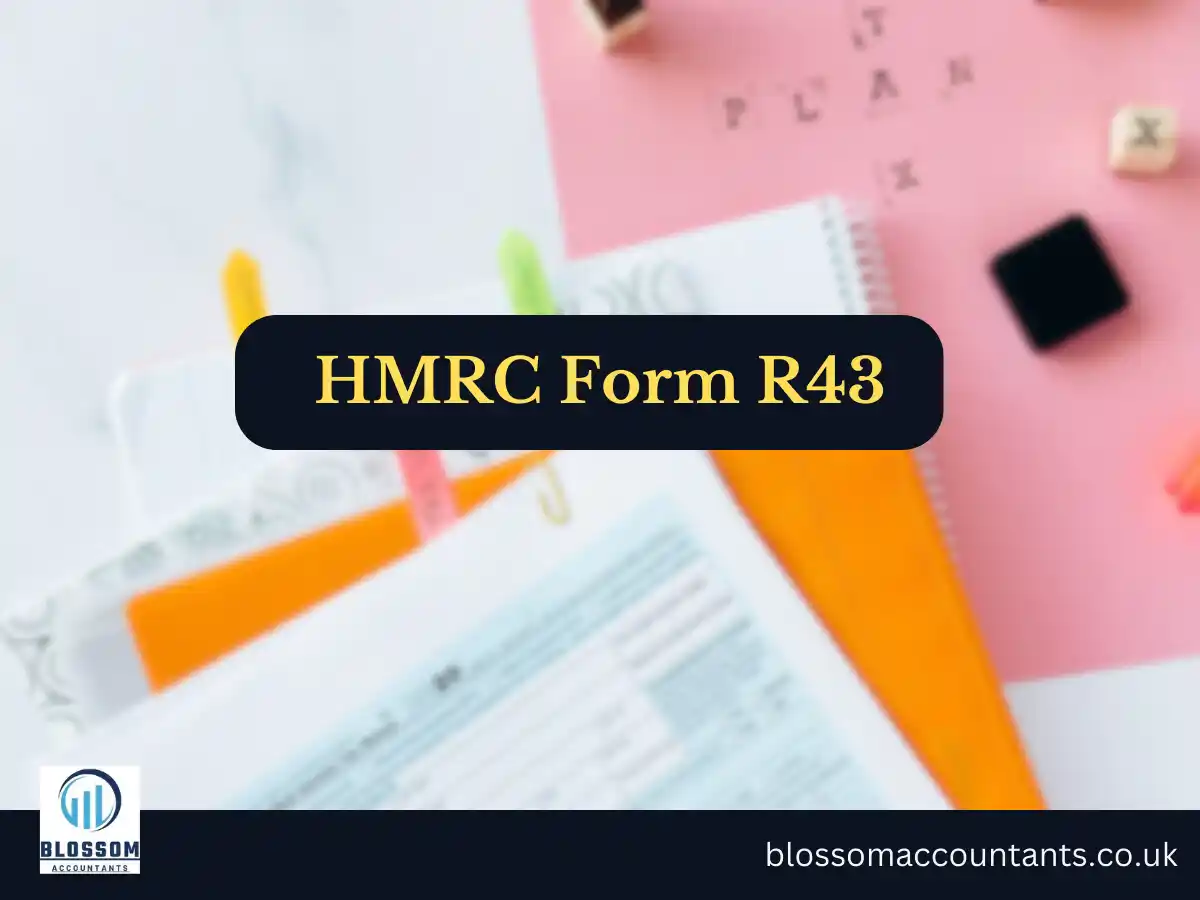 HMRC Form R43