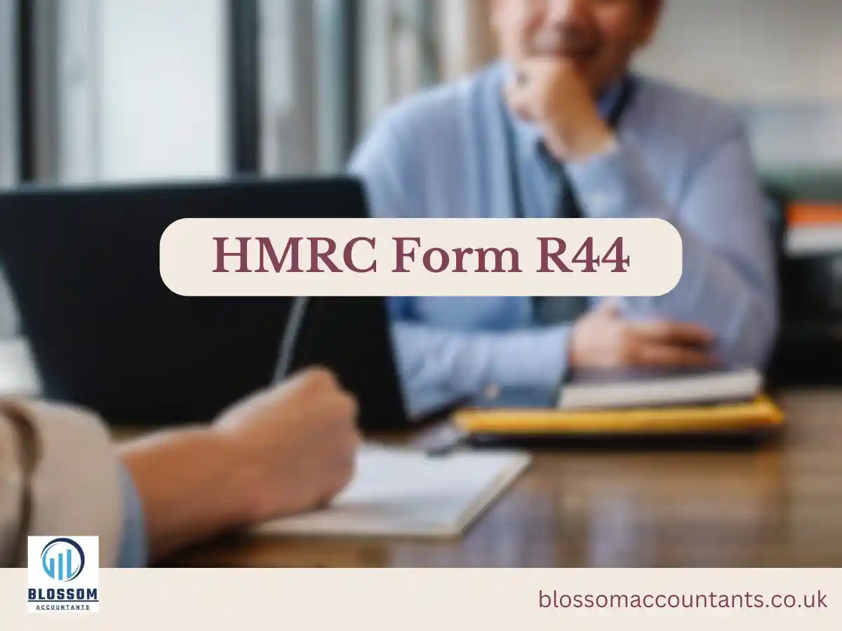 HMRC Form R44