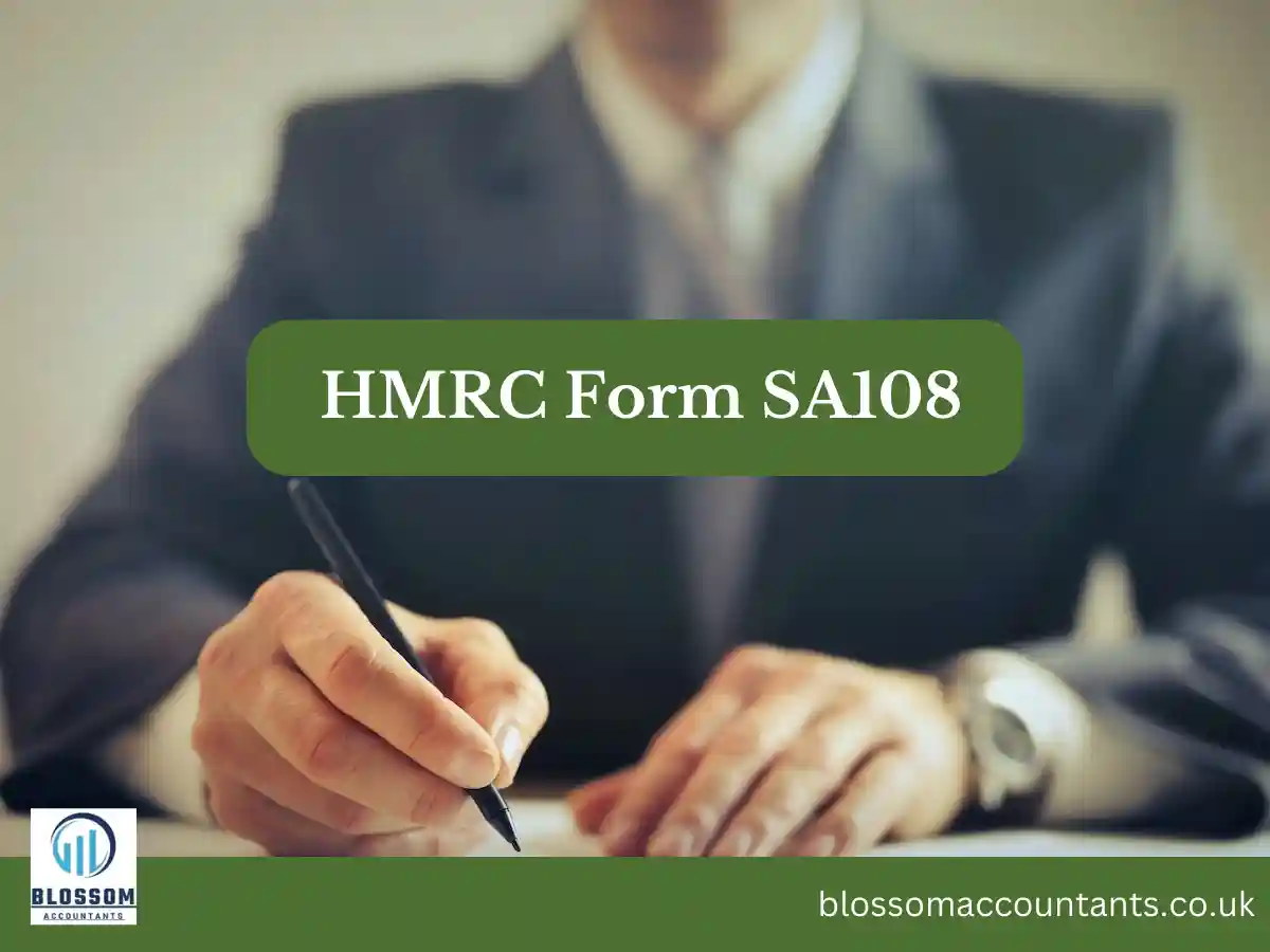 HMRC Form SA108