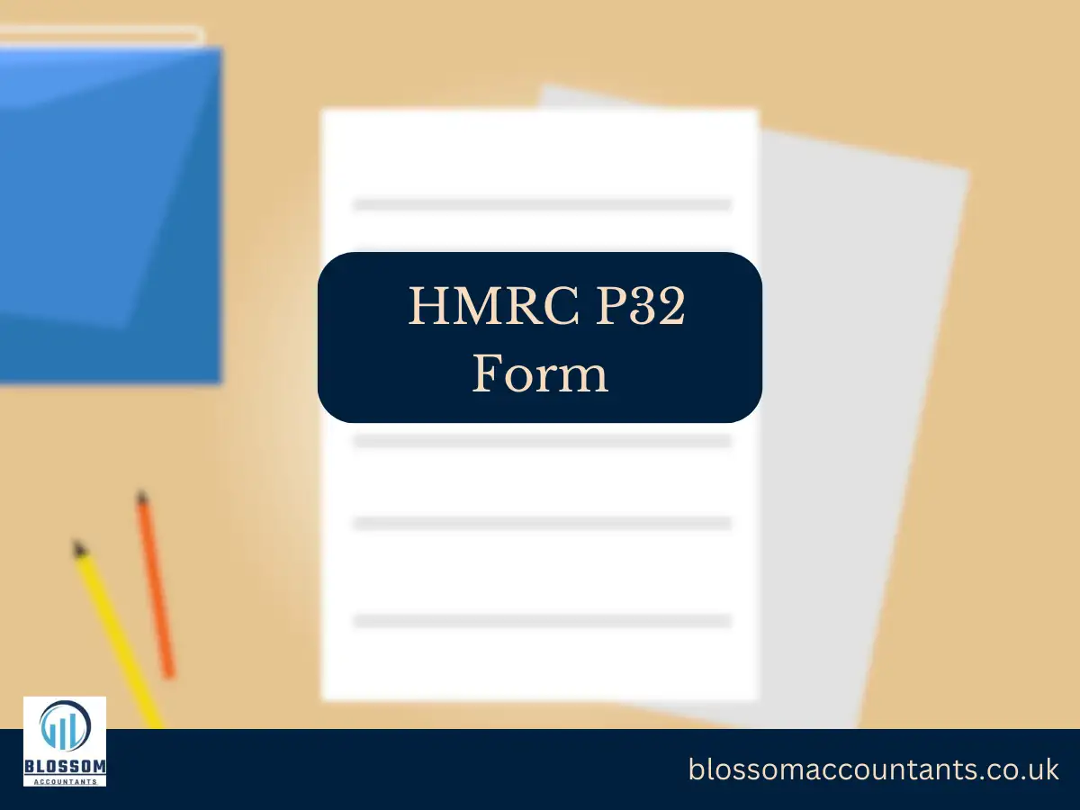 HMRC P32 Form