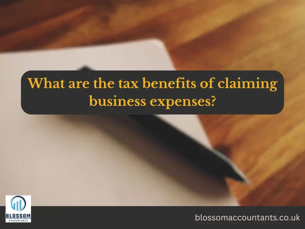 What are the tax benefits of claiming business expenses