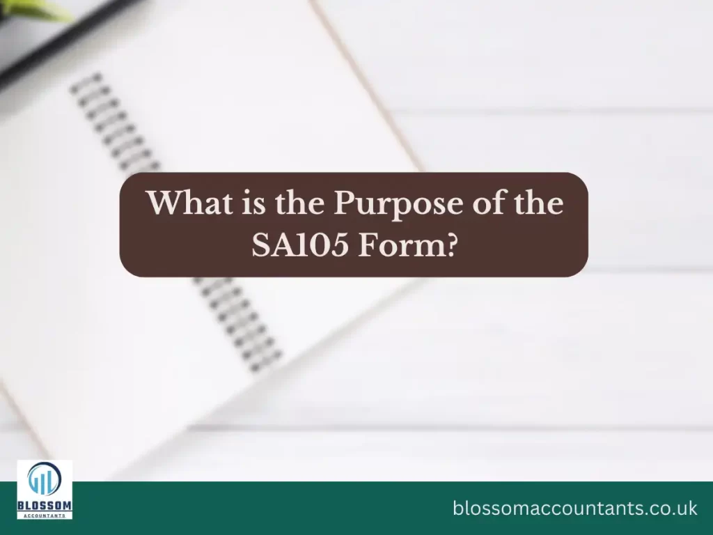 What is the Purpose of the SA105 Form