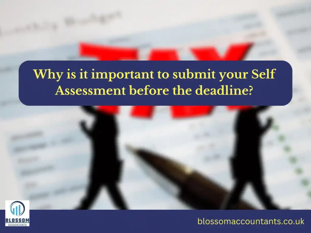 Why is it important to submit your Self Assessment before the deadline