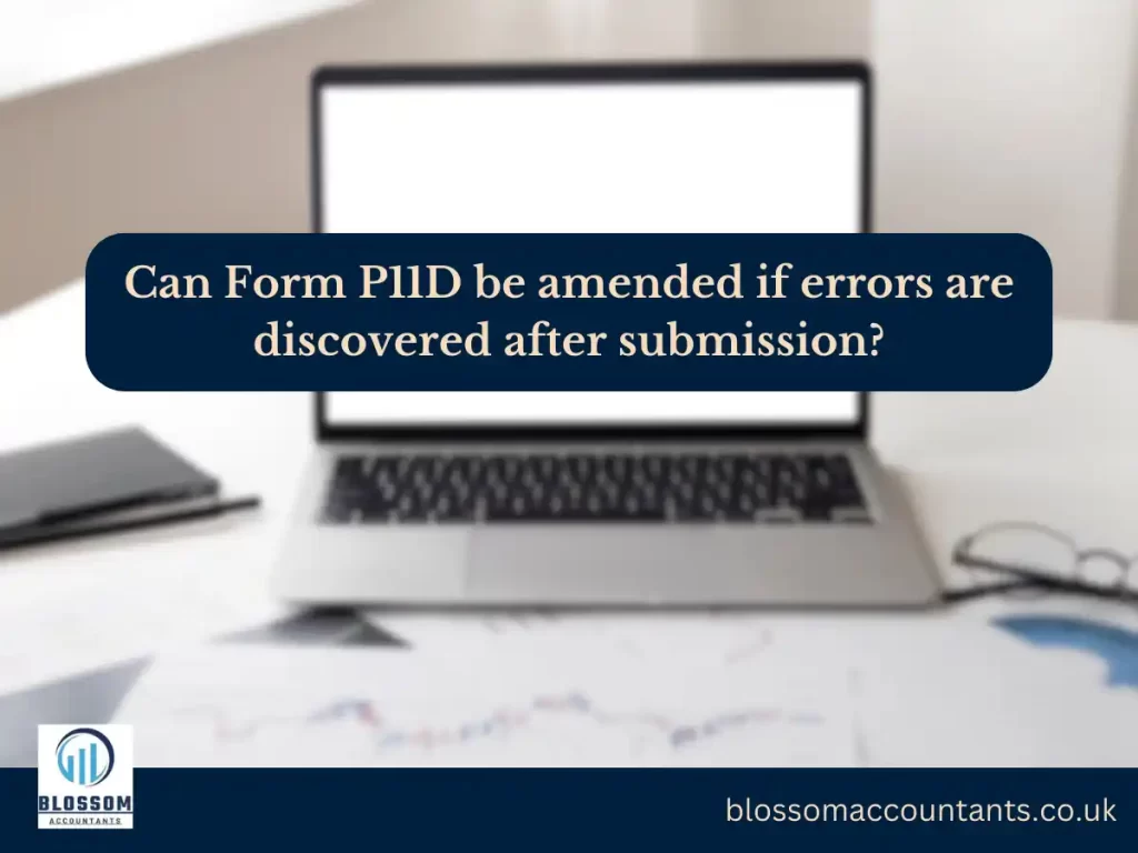 Can Form P11D be amended if errors are discovered after submission