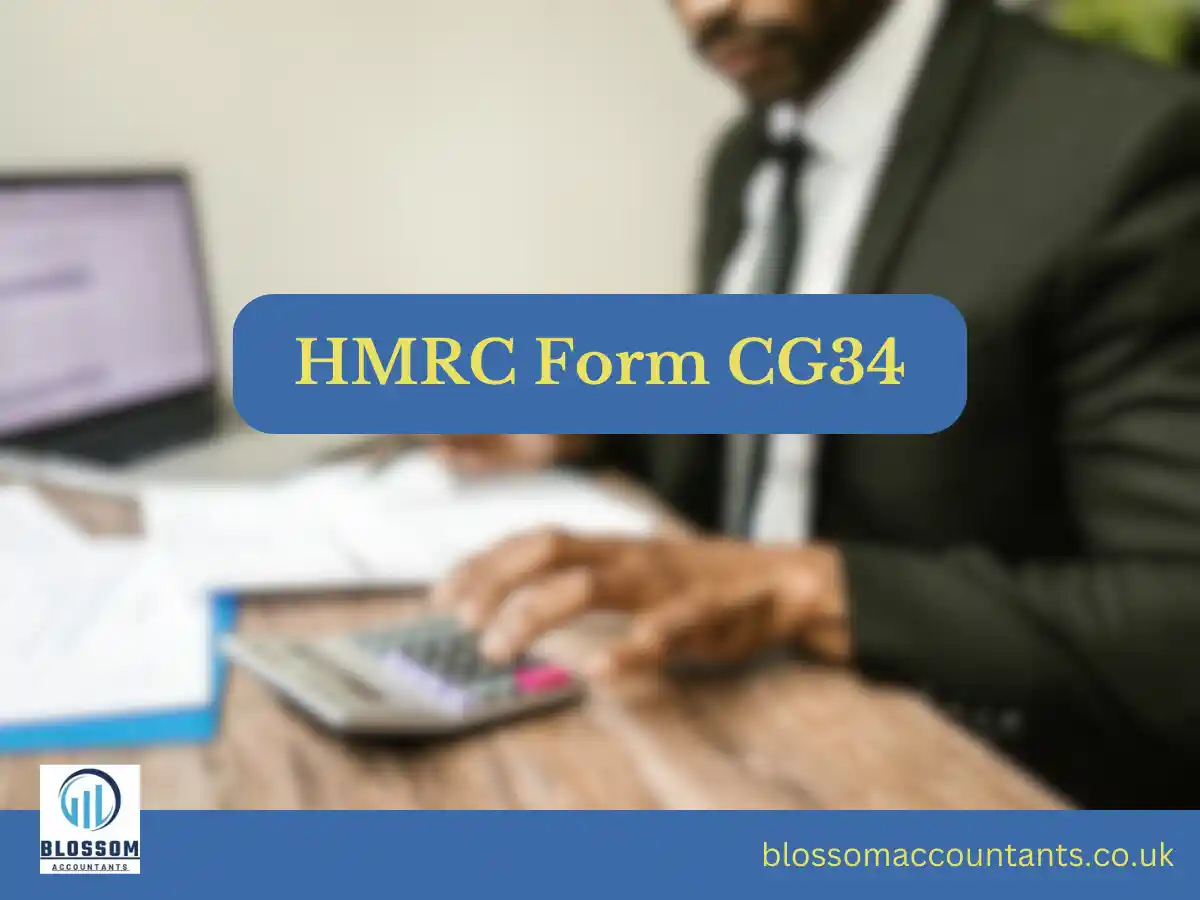HMRC Form CG34