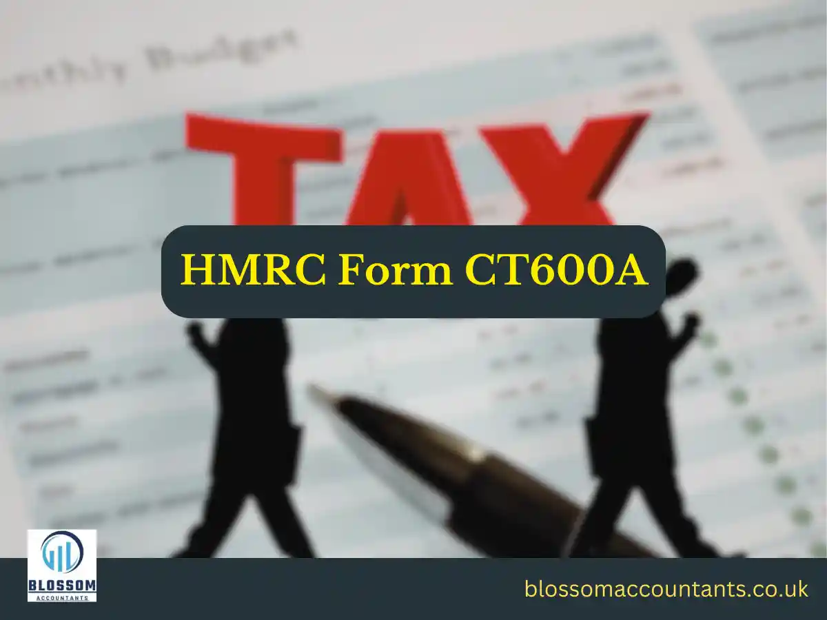 HMRC Form CT600A