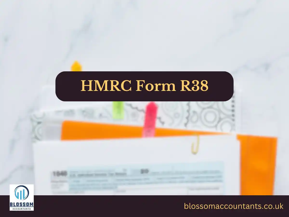 HMRC Form R38