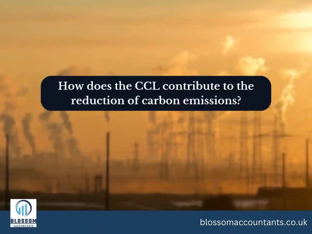 How does the CCL contribute to the reduction of carbon emissions