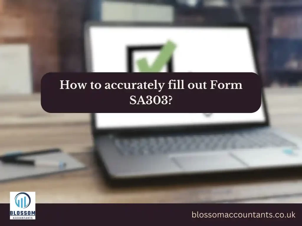 How to accurately fill out Form SA303